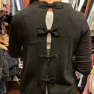 Juicy couture cardigan with bow detail